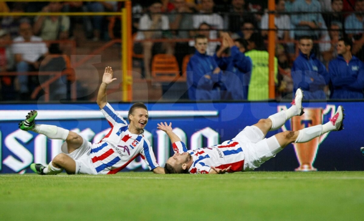 FOTO Povestea unui erou simplu: Laurenţiu Buş, copilul lui Dorinel şi-al lui Hagi, a răpus Steaua în Supercupă