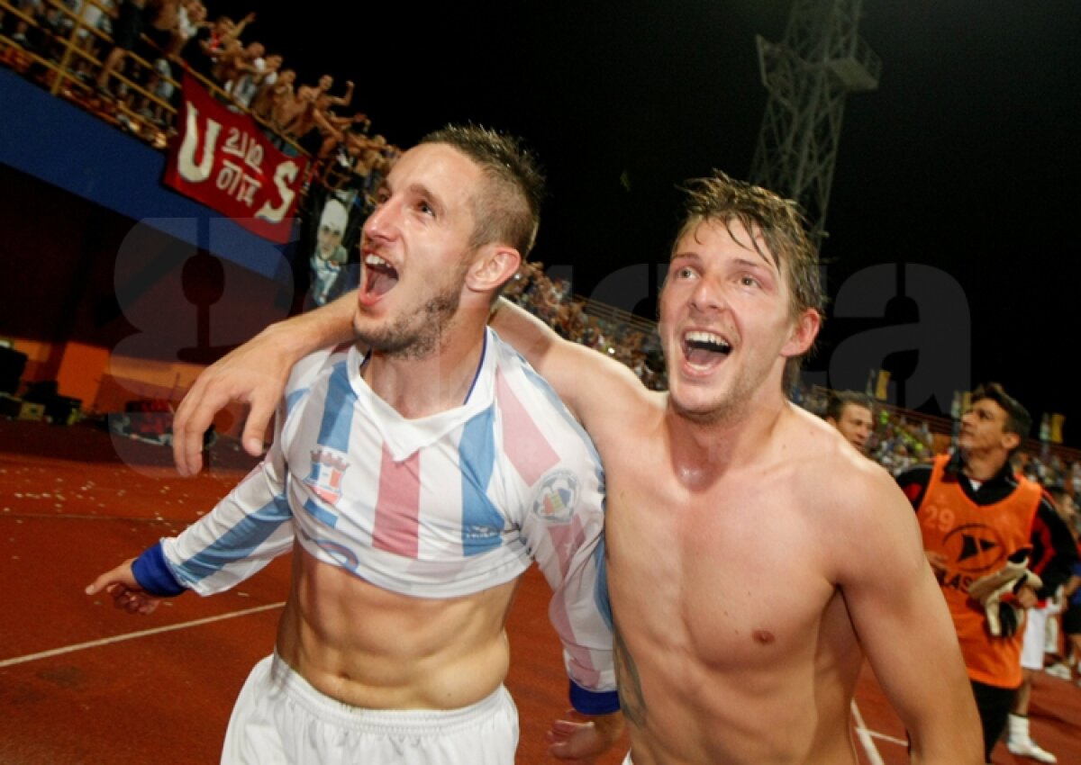 FOTO Povestea unui erou simplu: Laurenţiu Buş, copilul lui Dorinel şi-al lui Hagi, a răpus Steaua în Supercupă