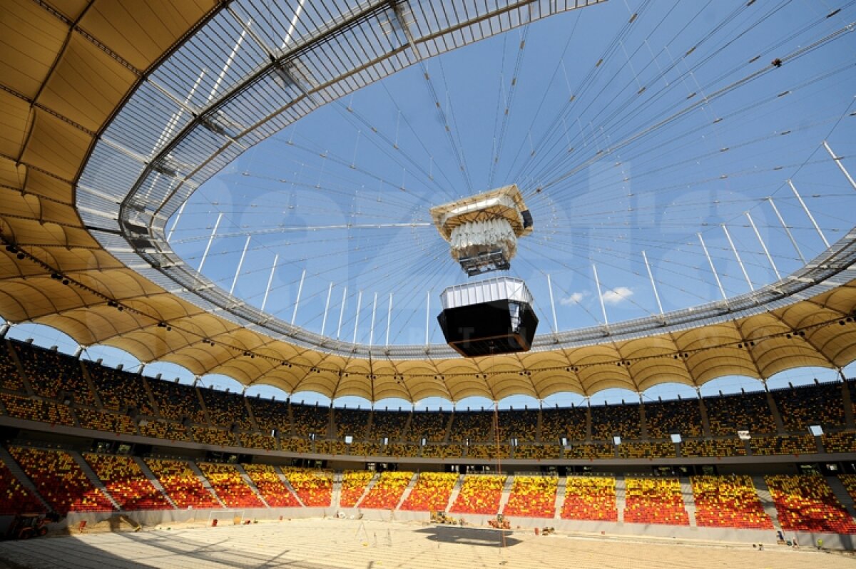 Alarmă! Toţi vor pe Naţional Arena, dar gazonul e garantat doar la 14 ore pe lună
