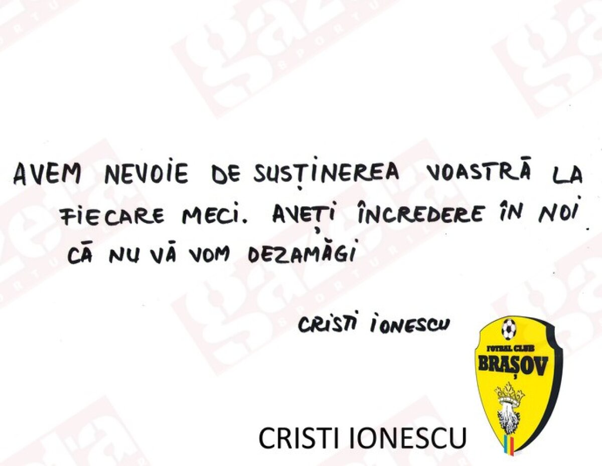 18 căpitani pornesc războiul! » Citeşte mesajele dedicate fanilor transmise prin intermediul GSP