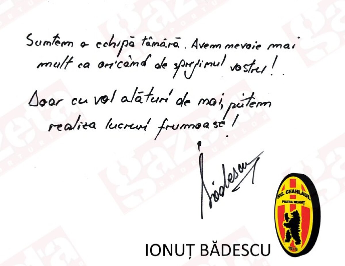 18 căpitani pornesc războiul! » Citeşte mesajele dedicate fanilor transmise prin intermediul GSP