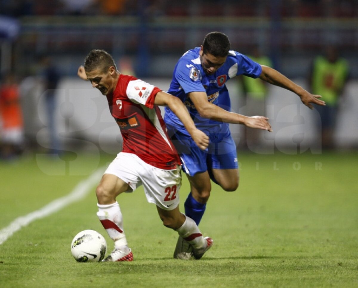 Cronica meciului Dinamo - Tg. Mureş 1-0 scrisă de Maria Andrieş » Repetiţie cu public