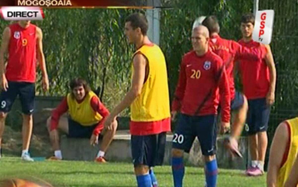 FOTO Bourceanu şi Nikolici s-au antrenat în premieră cu Steaua