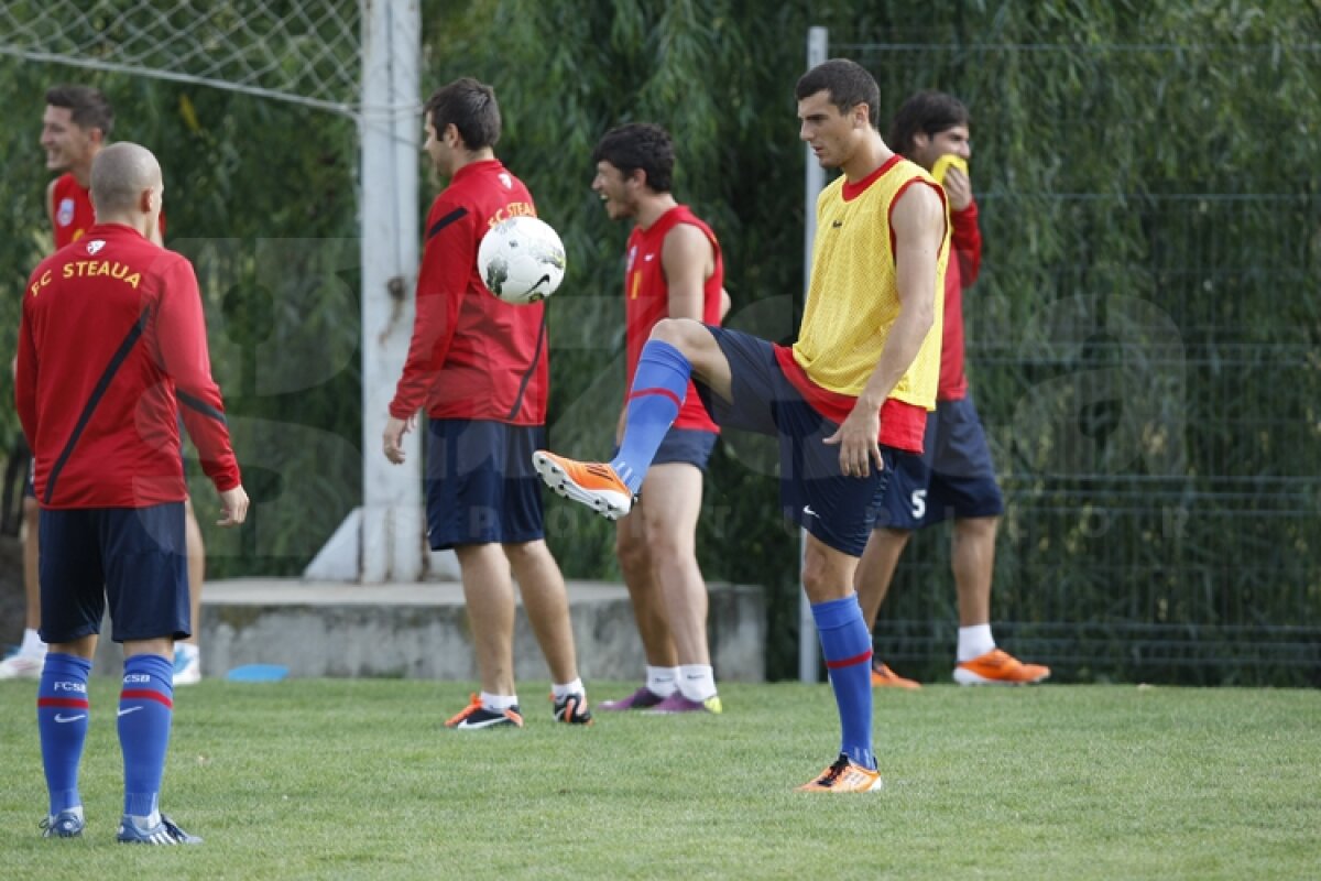 FOTO Bourceanu şi Nikolici s-au antrenat în premieră cu Steaua