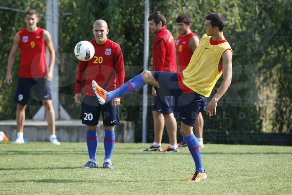 FOTO Bourceanu şi Nikolici s-au antrenat în premieră cu Steaua