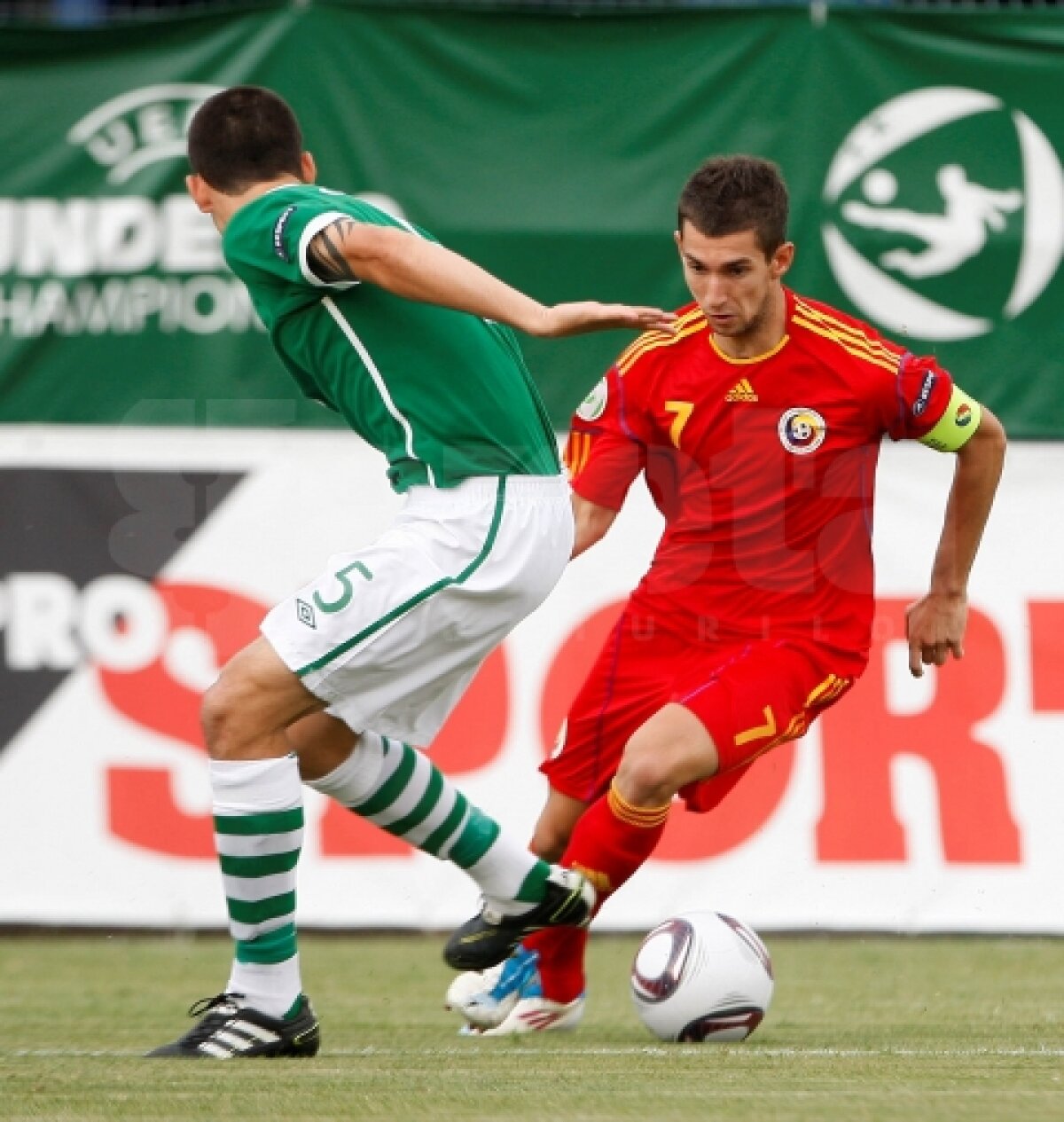 Fără gol, fără calificare » România U19 - Irlanda U19 0-0