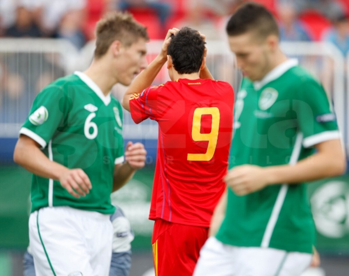 Fără gol, fără calificare » România U19 - Irlanda U19 0-0