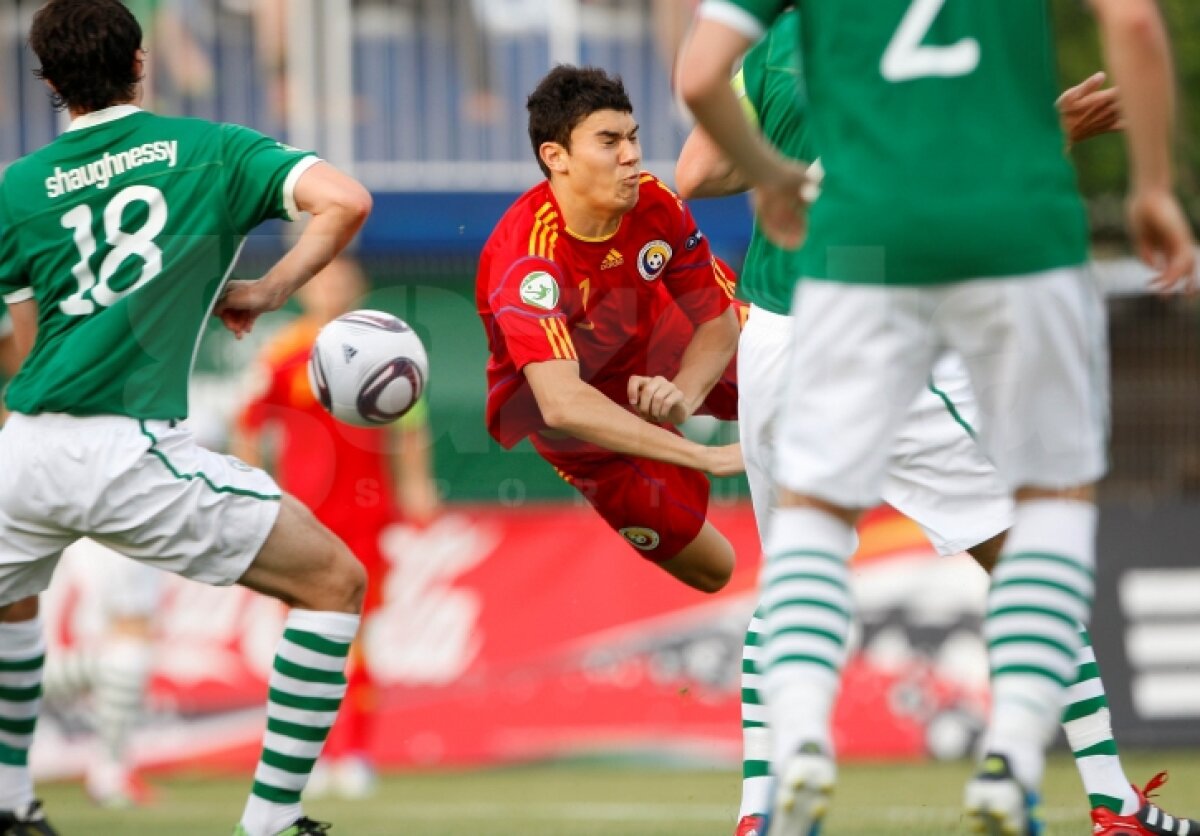 Fără gol, fără calificare » România U19 - Irlanda U19 0-0