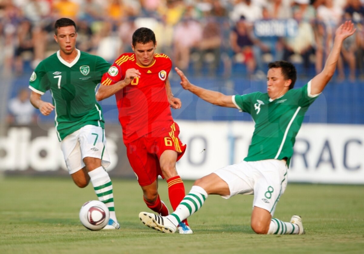 Fără gol, fără calificare » România U19 - Irlanda U19 0-0