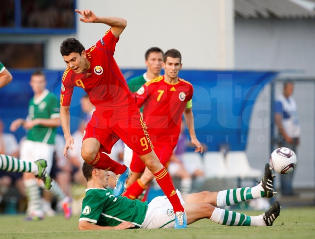 Fără gol, fără calificare » România U19 - Irlanda U19 0-0