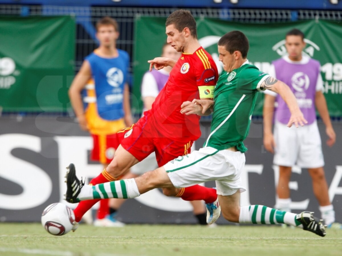 Fără gol, fără calificare » România U19 - Irlanda U19 0-0