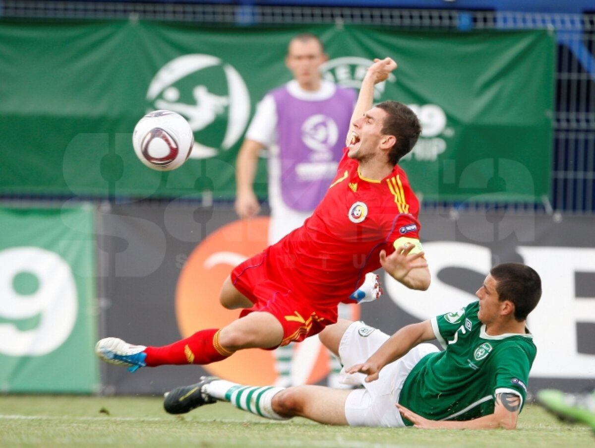 Fără gol, fără calificare » România U19 - Irlanda U19 0-0