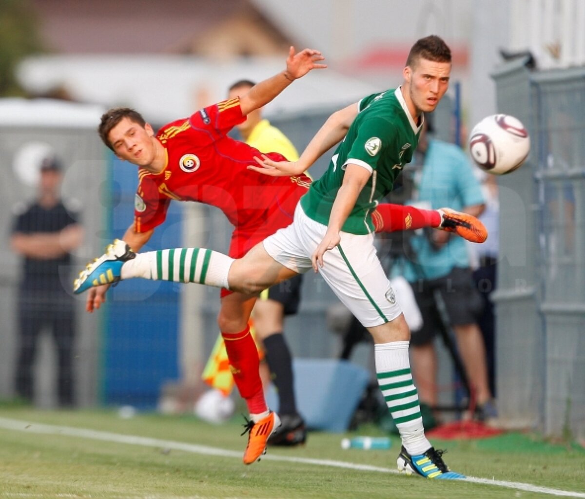 Fără gol, fără calificare » România U19 - Irlanda U19 0-0