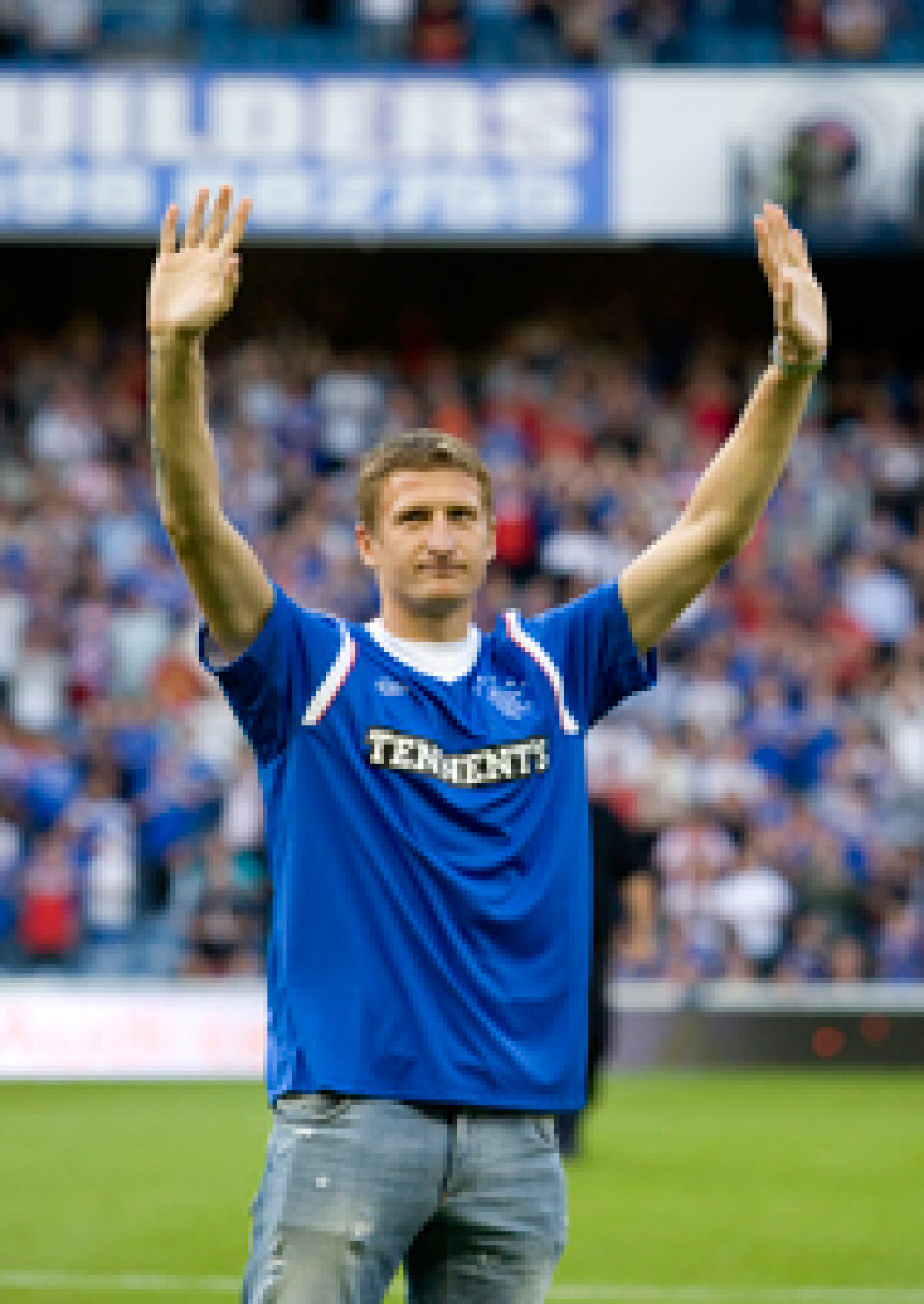 Rangers se mîndreşte cu transferul lui Dorin Goian » A fost prezentat la pauza meciului cu Malmo