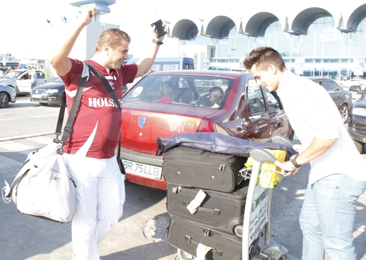 FOTO Noua achiziţie a Braşovului, Javier Velayos, a ajuns în România