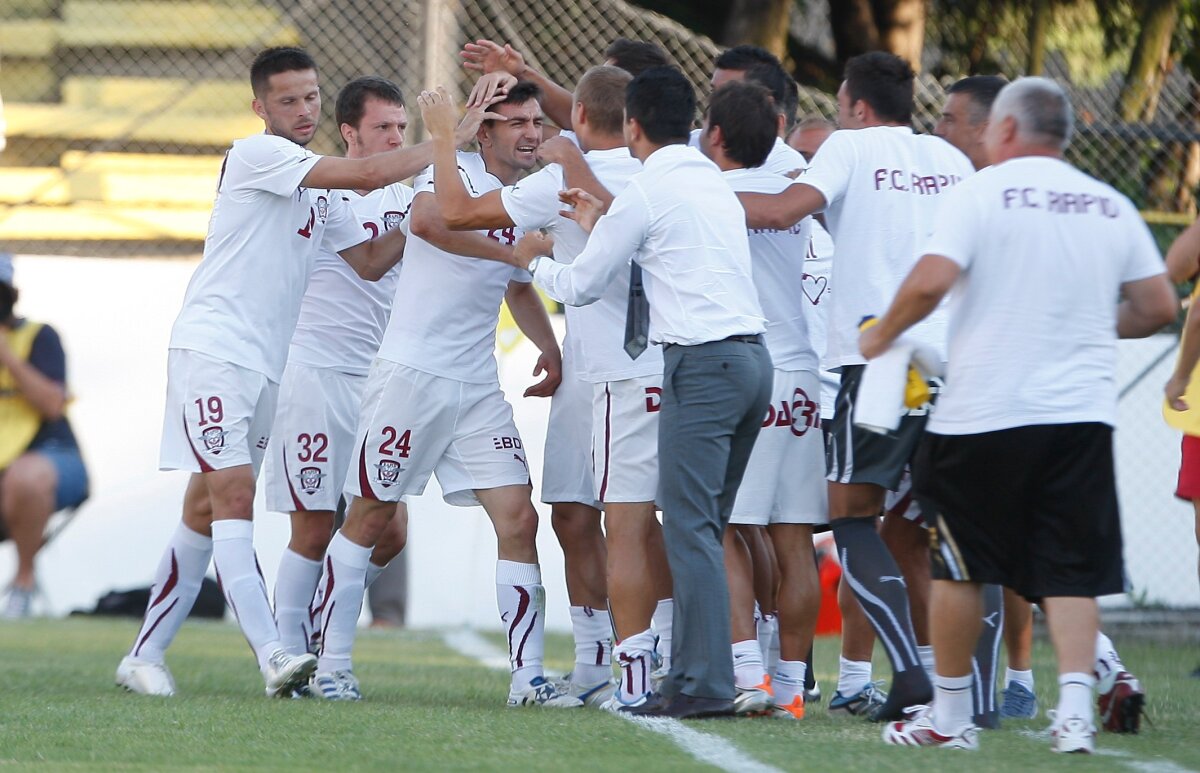 Vişiniul e de titlu! » Rapidul este favorită la casele de pariuri