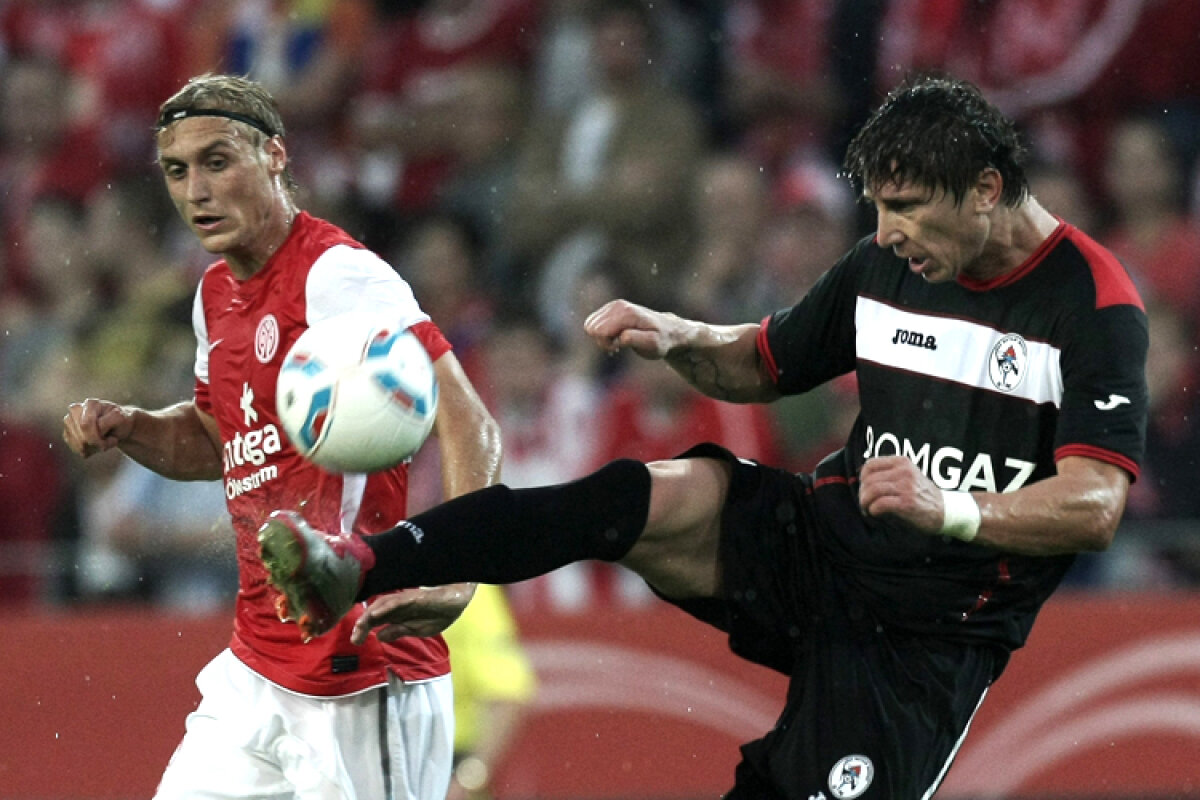 S-au ars nemţii! » Gazul strică inaugurarea stadionului din Mainz şi obţine un egal excelent pentru retur