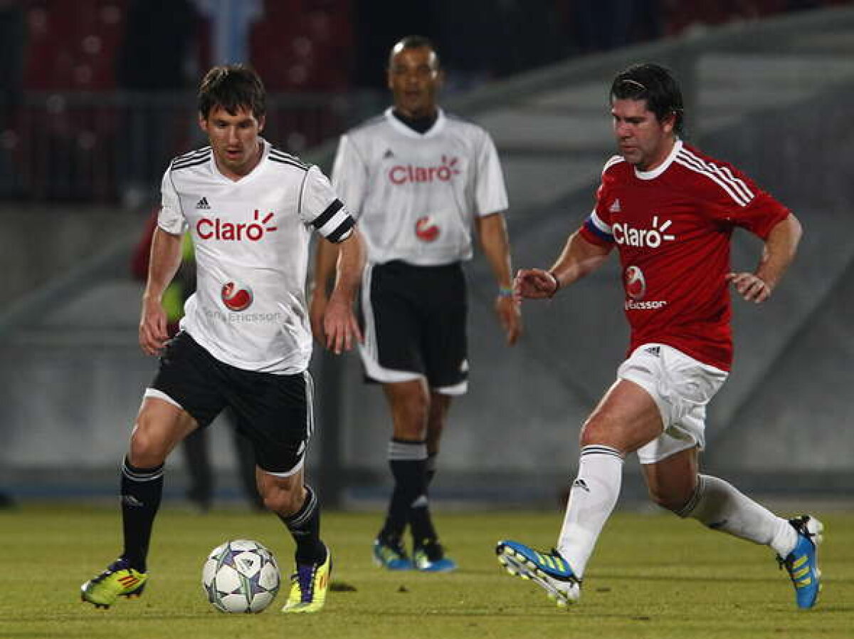 VIDEO » Messi face spectacol într-un meci de caritate şi insistă: "Vreau să vin la Bucureşti!"