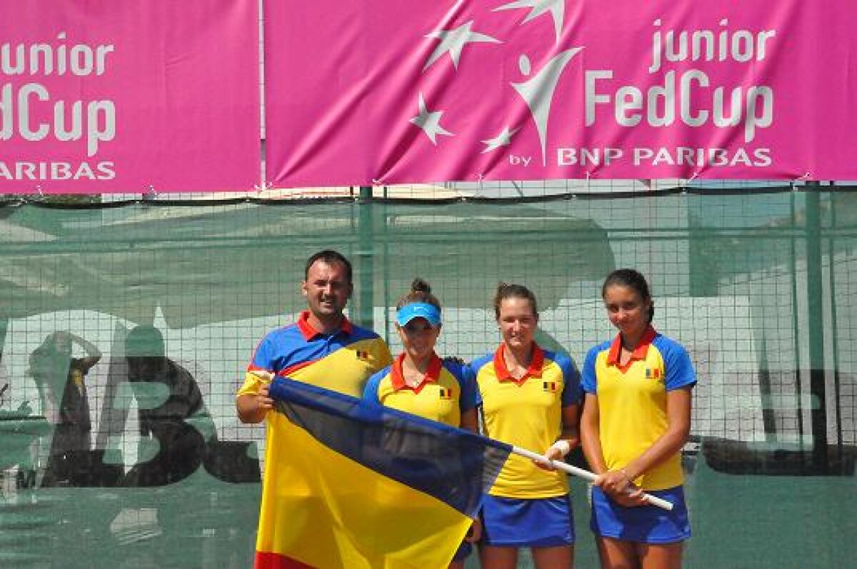 România întîlneşte Germania în finala turneului de tenis European Summer Cup Girls 16
