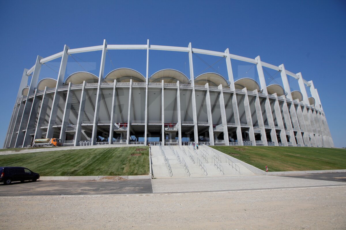 Naţional Arena e gata! Super imagini surprinse azi, cu tot gazonul montat