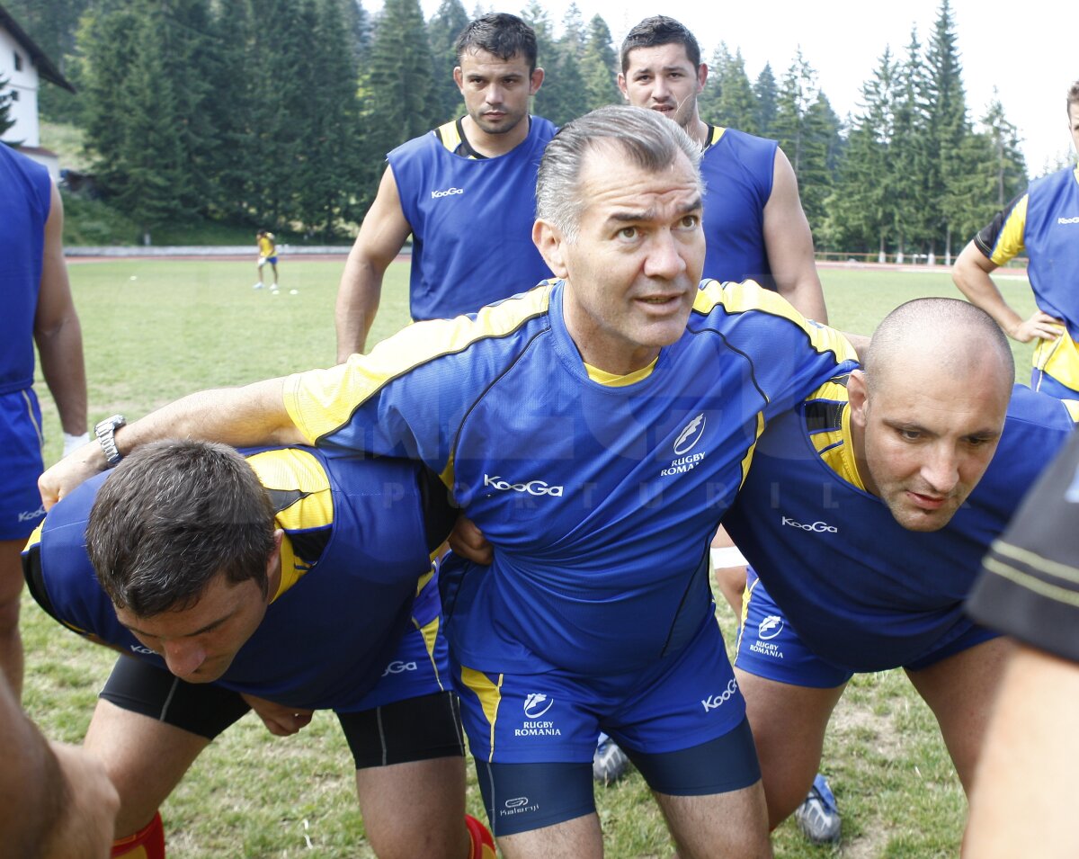 FOTO Rugbyştii naţionalei au încheiat stagiul de la Poiana Braşov. Urmează două săptămîni pe litoral