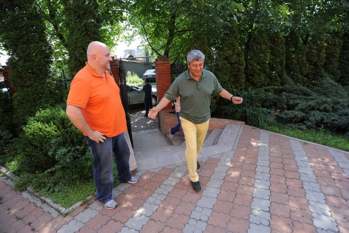 FOTO Mircea Lucescu şi-a sărbătorit ziua de naştere cu oficialii de la Şahtior