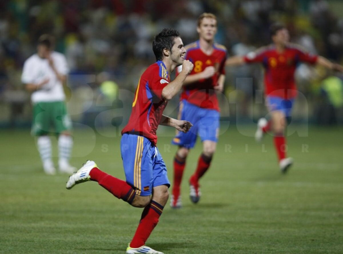 VIDEO şi FOTO Spania - Irlanda 5-0 » Ibericii vor întîlni Cehia în finala CE UNDER 19