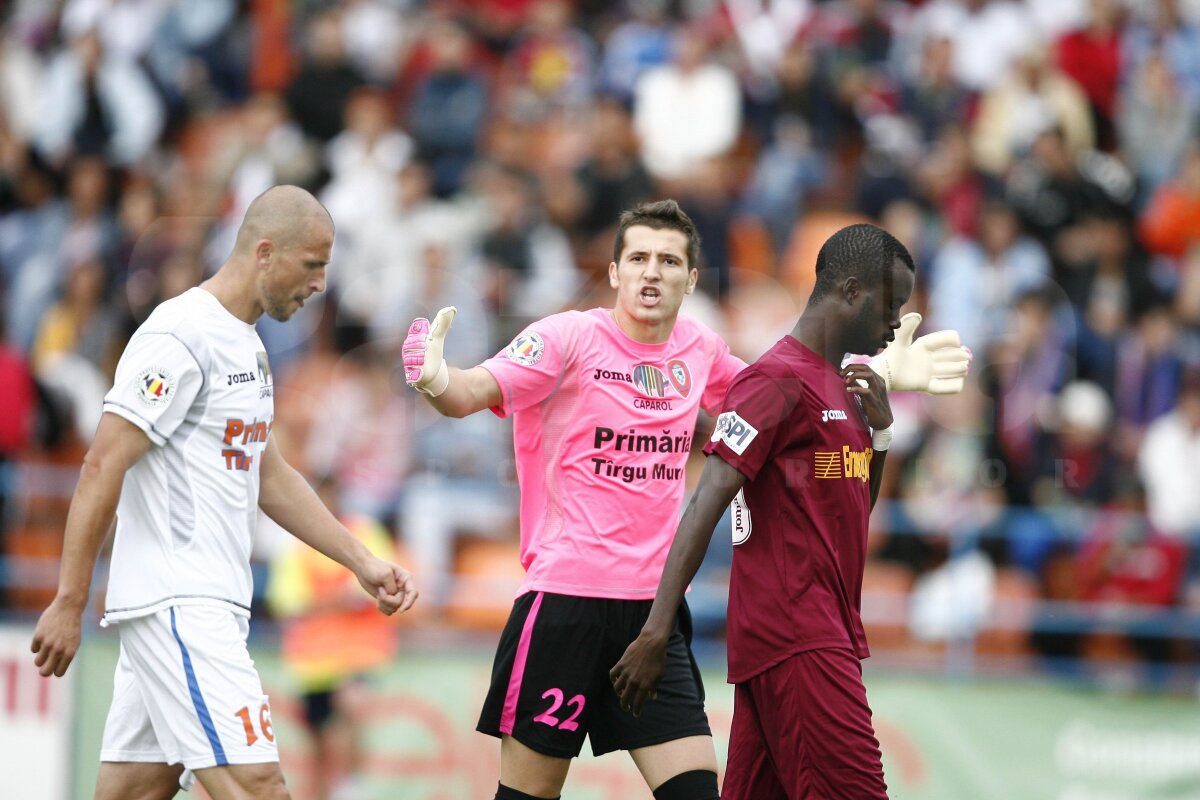 VIDEO O nouă victorie cu 2-0 pentru CFR. Victimă:Tg Mureş