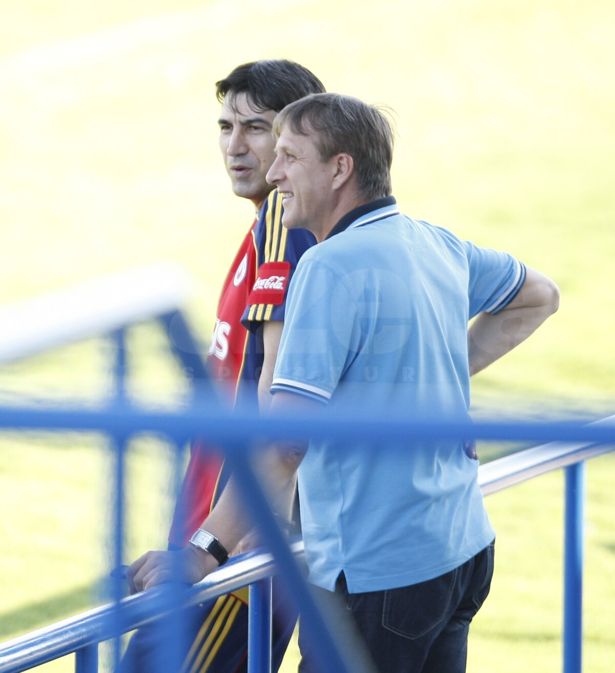 FOTO » Victor Piţurcă la primul antrenament de la revenirea la naţională