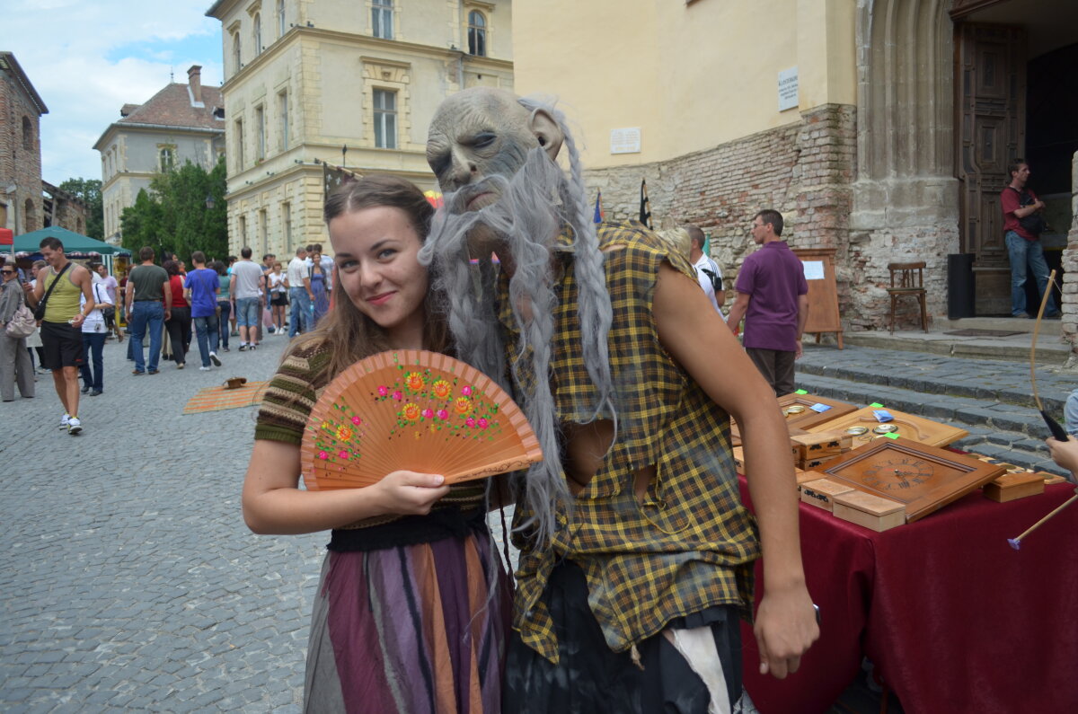 Jocurile Olimpice de Ev mediu » La Sighişoara s-a desfăşurat Festivalul medieval