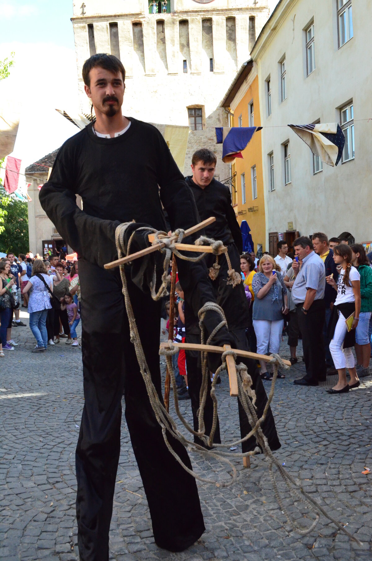 Jocurile Olimpice de Ev mediu » La Sighişoara s-a desfăşurat Festivalul medieval