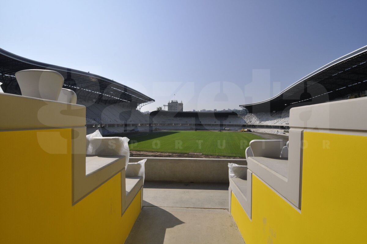 GALERIE FOTO » Aşa arată Cluj Arena! Stadionul va fi gata la sfîrşitul lui septembrie