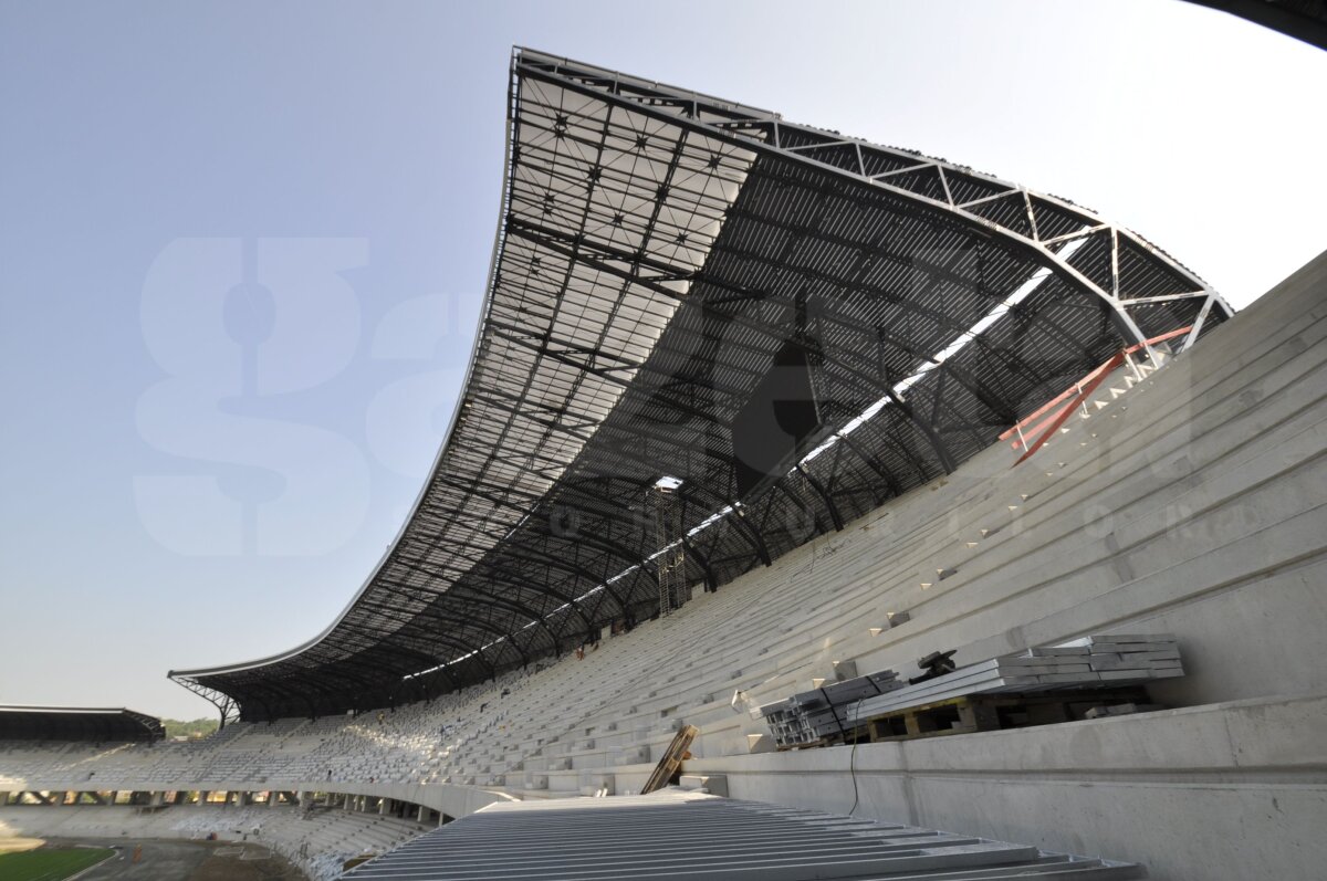 GALERIE FOTO » Aşa arată Cluj Arena! Stadionul va fi gata la sfîrşitul lui septembrie