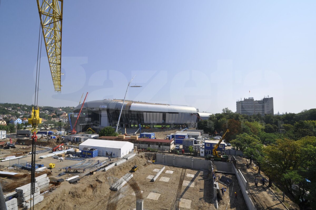 GALERIE FOTO » Aşa arată Cluj Arena! Stadionul va fi gata la sfîrşitul lui septembrie