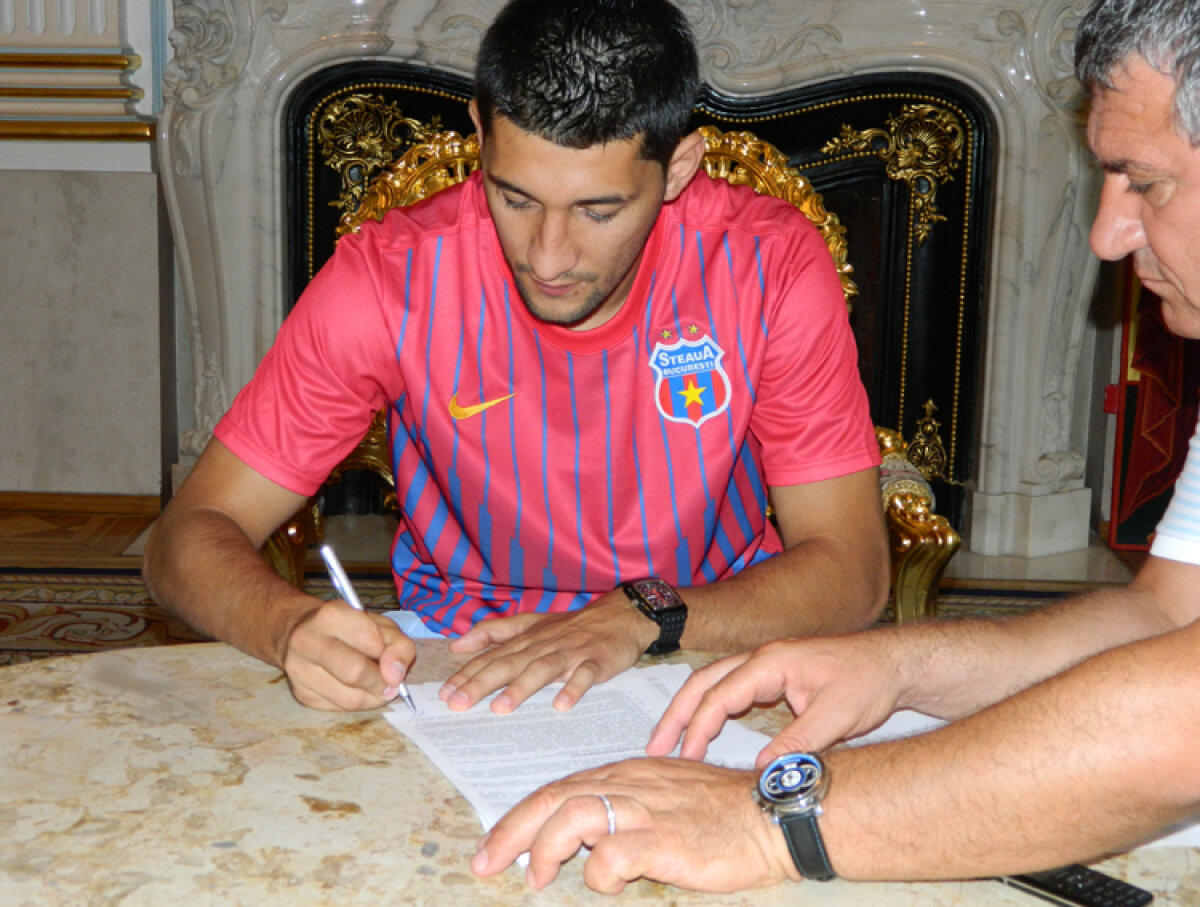 Florin Costea a semnat azi cu Steaua