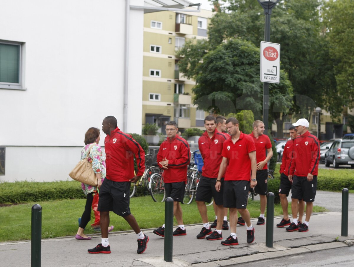 Dinamoviştii au avut liber pînă la prînz. Vezi imagini de la plimbarea jucătorilor!