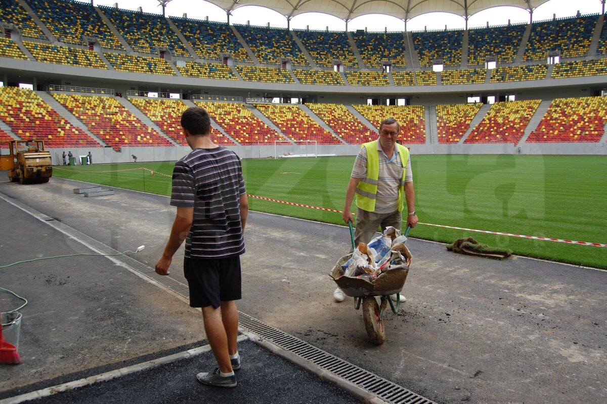 Galerie foto >> “Noaptea Albă a Arenei Naţionale” Vizitaţi stadionul sîmbătă de la ora 17 pînă dimineaţa!