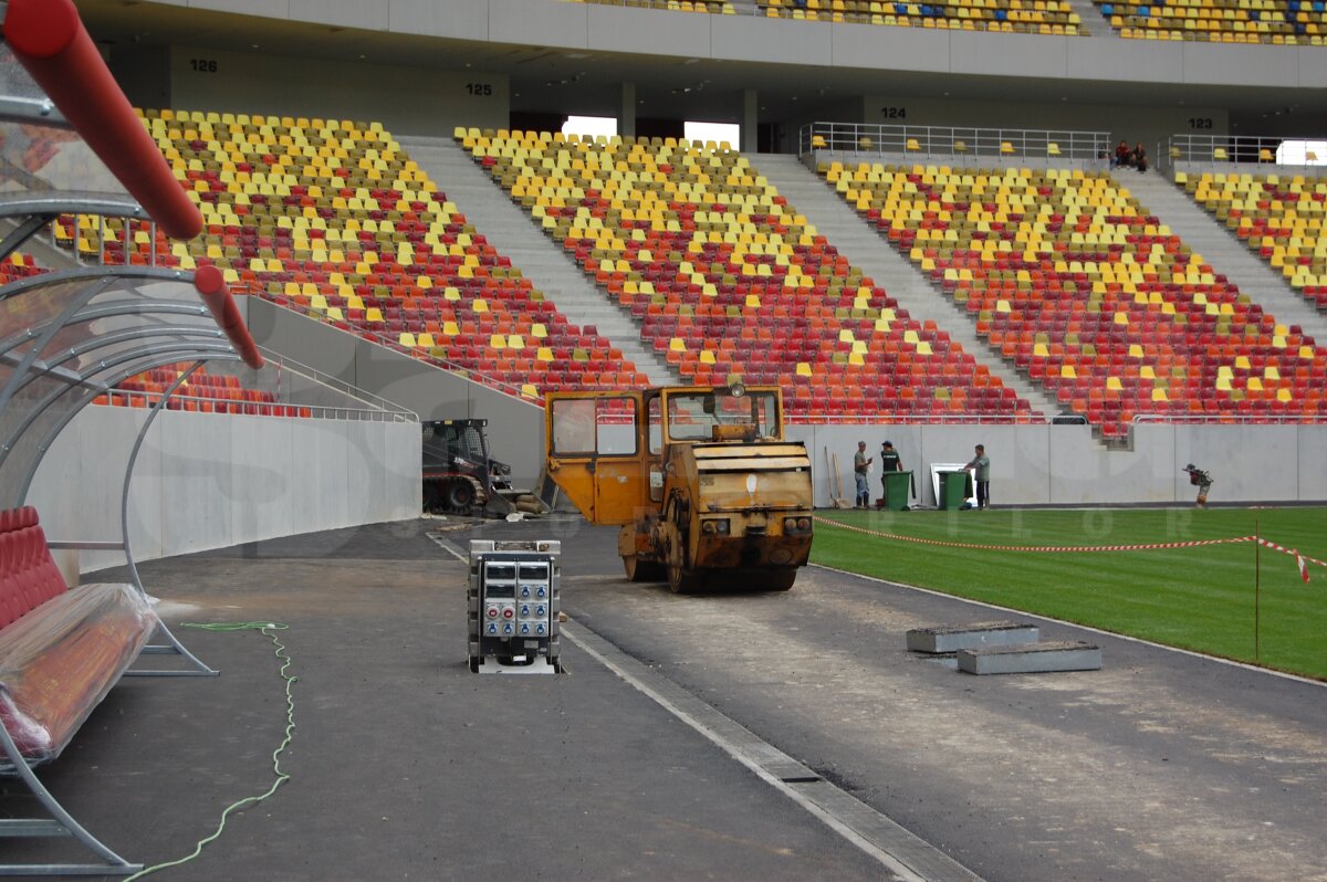 Galerie foto >> “Noaptea Albă a Arenei Naţionale” Vizitaţi stadionul sîmbătă de la ora 17 pînă dimineaţa!