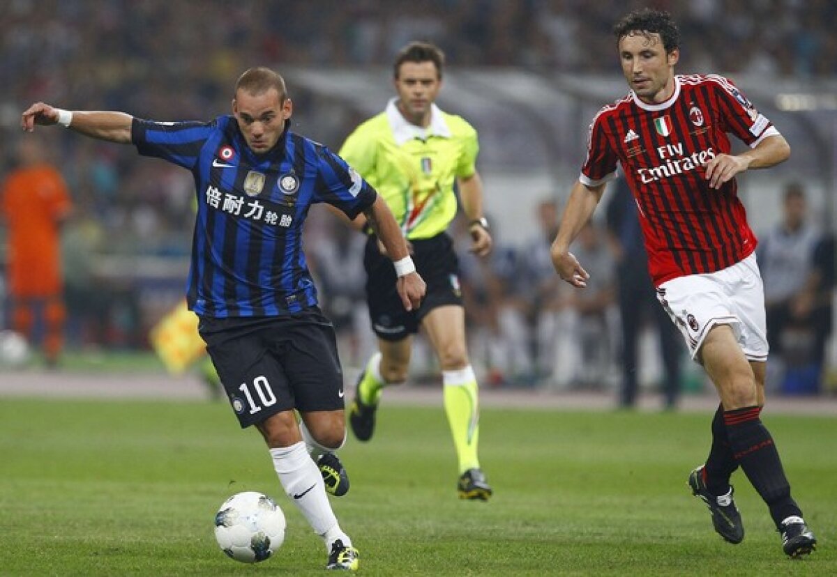 VIDEO AC Milan cîştigă Supercupa Italiei în faţa Interului lui Chivu