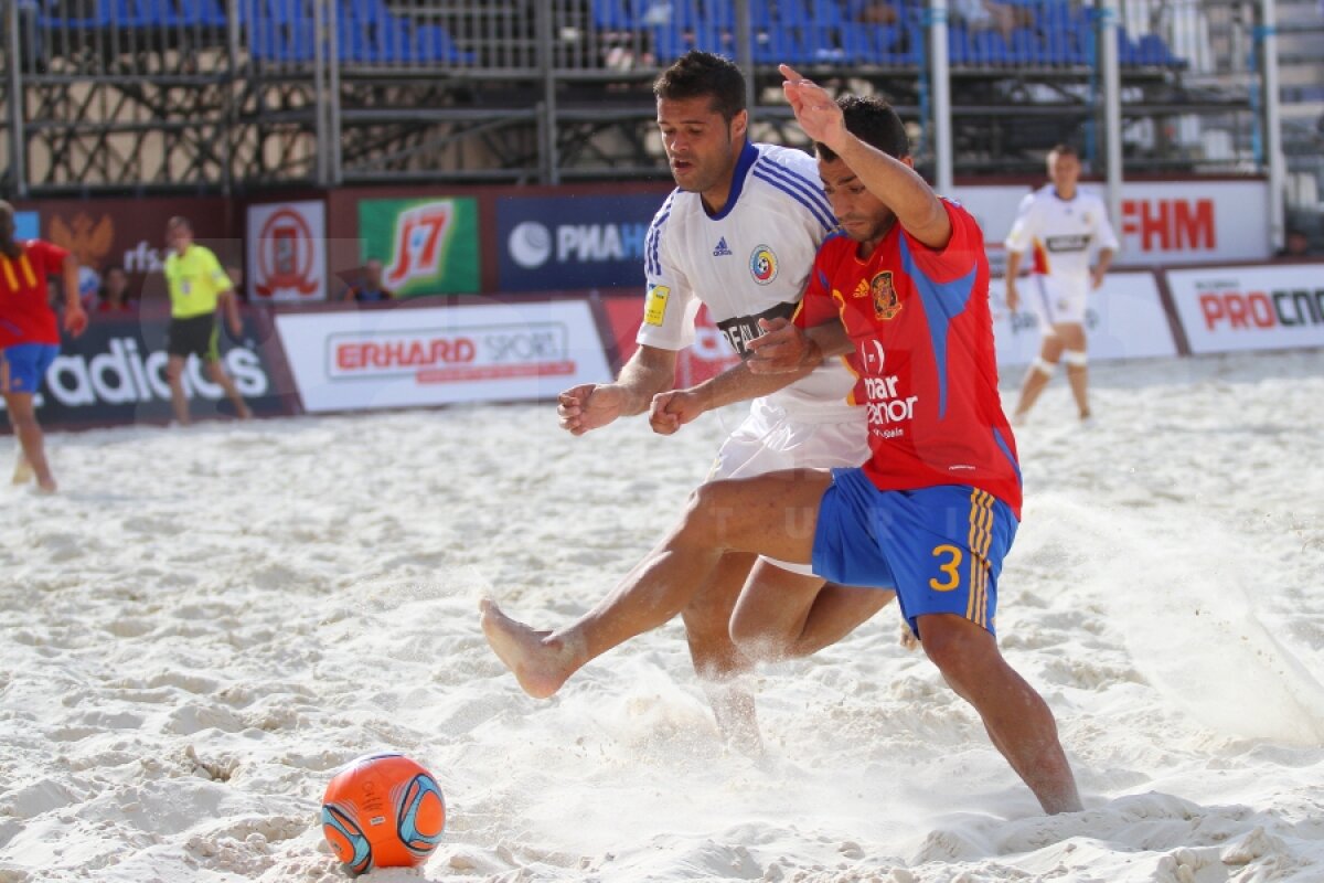 România e în primele 4 din Europa! » Naţionala de fotbal pe plajă s-a calificat în finala mică a Euroligii