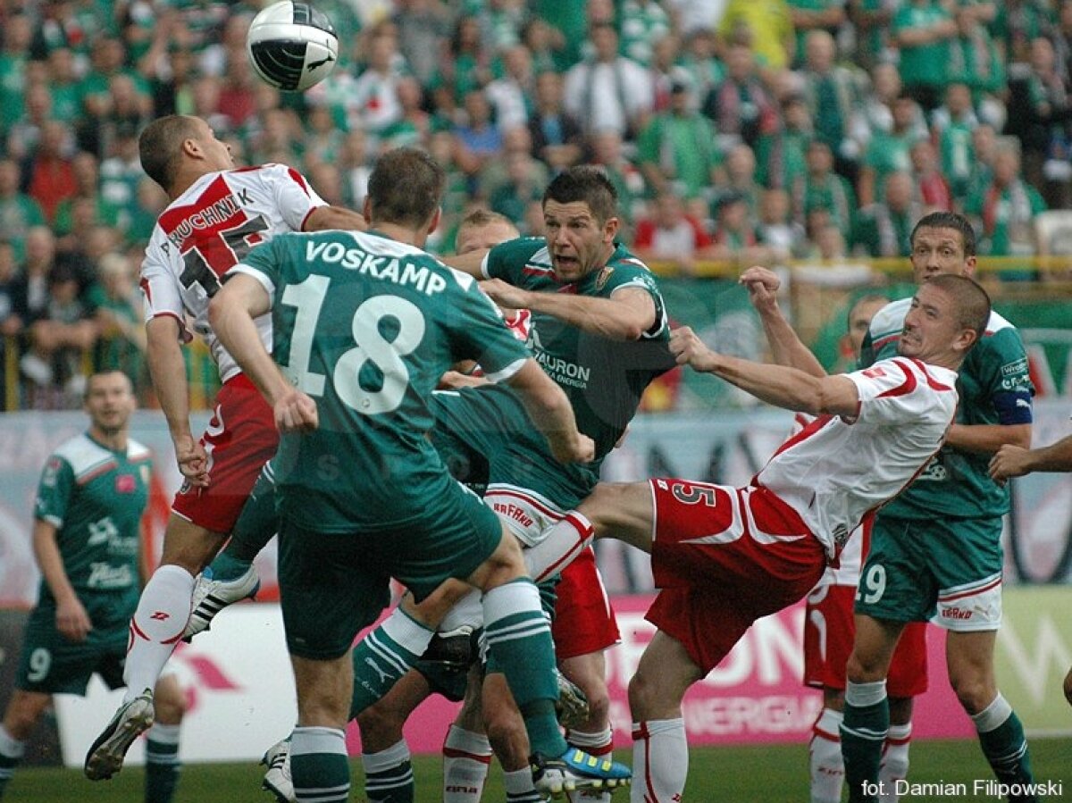 FOTO » Slask Wroclaw, adversara Rapidului în EL, a cîştigat în campionat cu 4-0