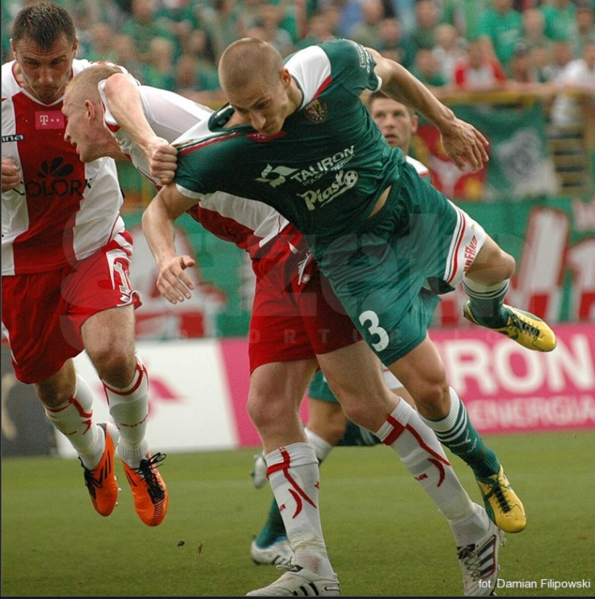 FOTO » Slask Wroclaw, adversara Rapidului în EL, a cîştigat în campionat cu 4-0