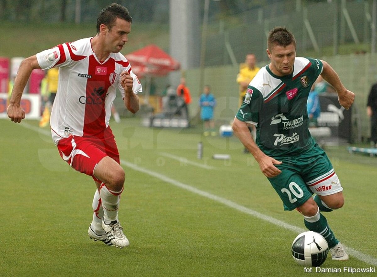 FOTO » Slask Wroclaw, adversara Rapidului în EL, a cîştigat în campionat cu 4-0