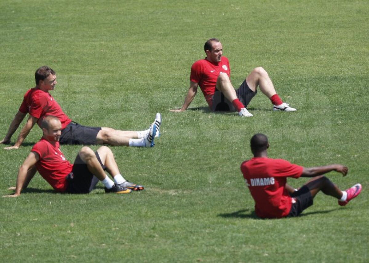 FOTO Liviu Ganea a revenit la prima echipă: "N-am pretenţii mari, am lăsat de la mine cît am putut şi sper să ne înţelegem"