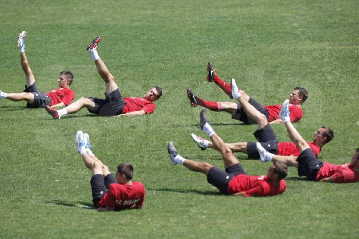 FOTO Liviu Ganea a revenit la prima echipă: "N-am pretenţii mari, am lăsat de la mine cît am putut şi sper să ne înţelegem"