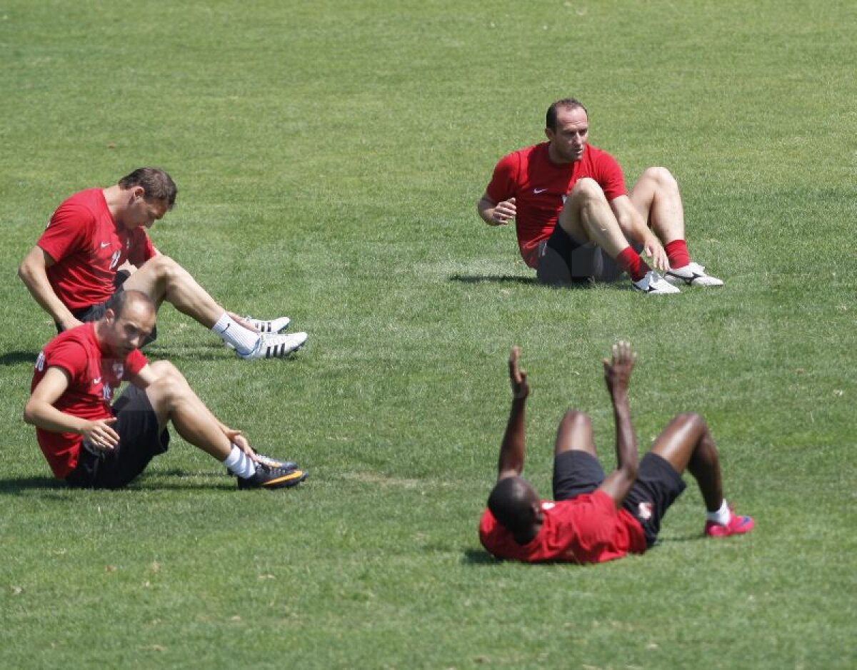 FOTO Liviu Ganea a revenit la prima echipă: "N-am pretenţii mari, am lăsat de la mine cît am putut şi sper să ne înţelegem"