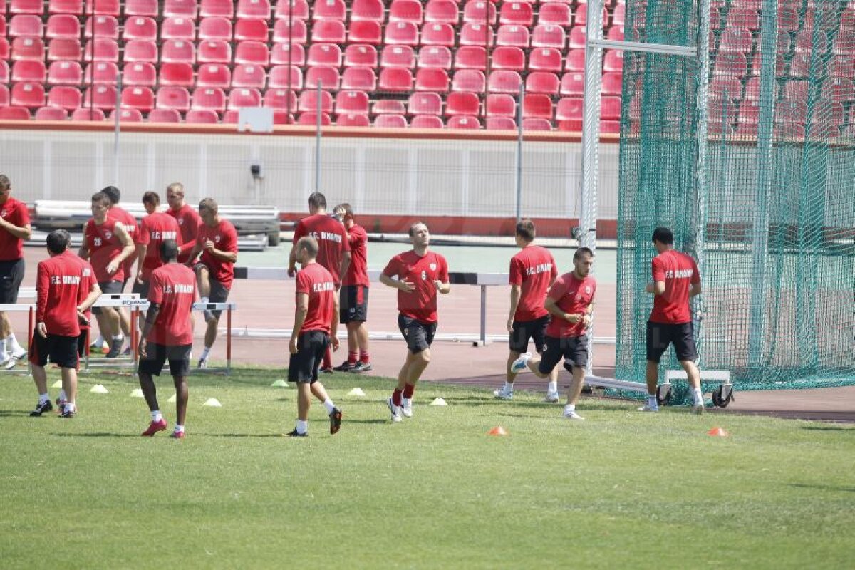 FOTO Liviu Ganea a revenit la prima echipă: "N-am pretenţii mari, am lăsat de la mine cît am putut şi sper să ne înţelegem"