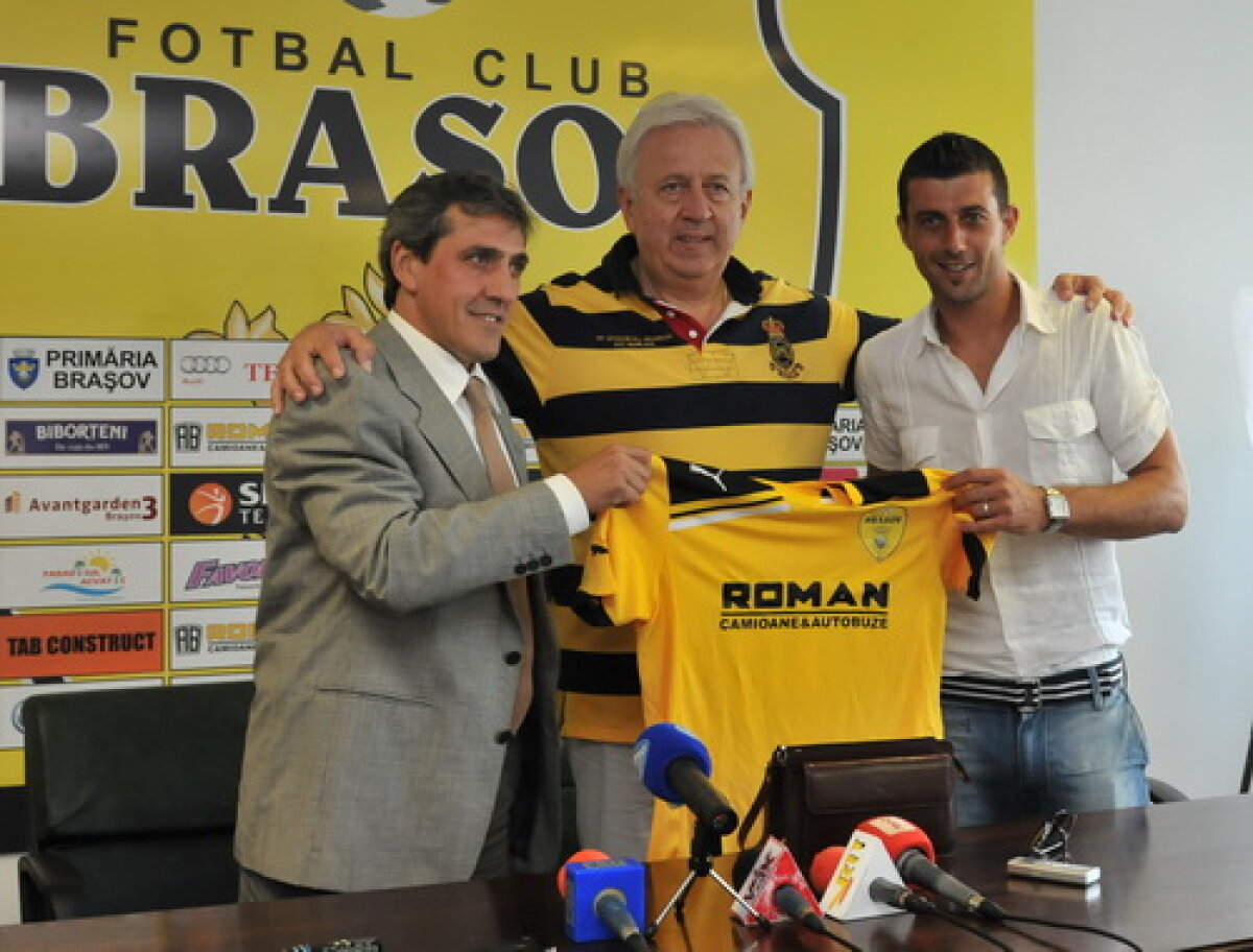 Braşovul l-a prezentat pe Jose Murcia: "Am văzut meciurile echipei din acest campionat şi deja ştiu jucătorii"