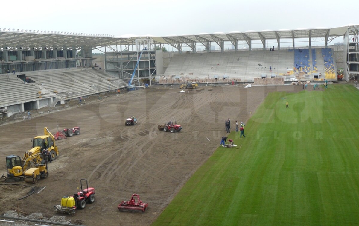 SUPERFOTO Aşa arată azi stadionul de 17,5 milioane de euro din Ploieşti