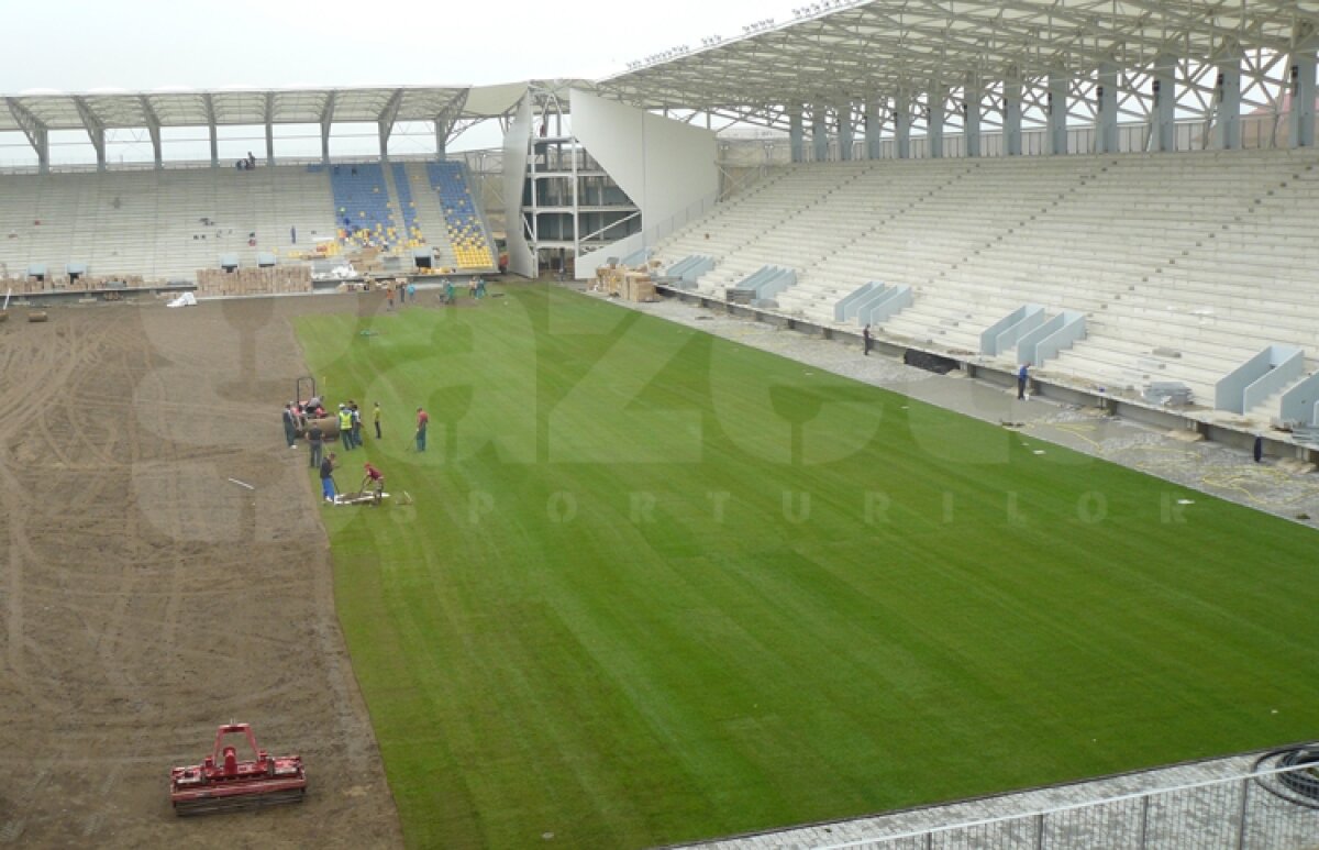 SUPERFOTO Aşa arată azi stadionul de 17,5 milioane de euro din Ploieşti